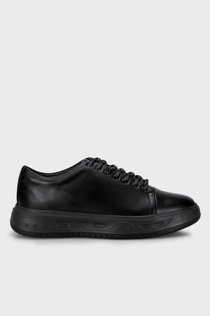 Marcomen Hakiki Deri Sneaker Ayakkabı Erkek AYAKKABI 15220130S1 SİYAH