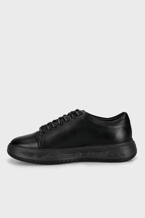 Marcomen Hakiki Deri Sneaker Ayakkabı Erkek AYAKKABI 15220130S1 SİYAH