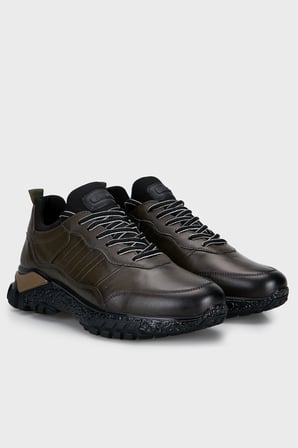Marcomen Deri Sneaker Ayakkabı Erkek AYAKKABI 15223355H2 HAKİ