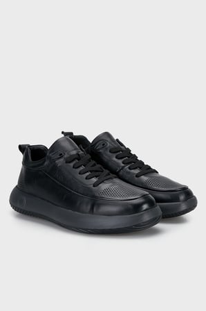 Marcomen Deri Sneaker Ayakkabı Erkek AYAKKABI 15223366S2 SİYAH