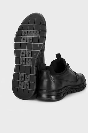 Marco Rossi Deri Sneaker Ayakkabı Erkek AYAKKABI 15222564S1 SİYAH