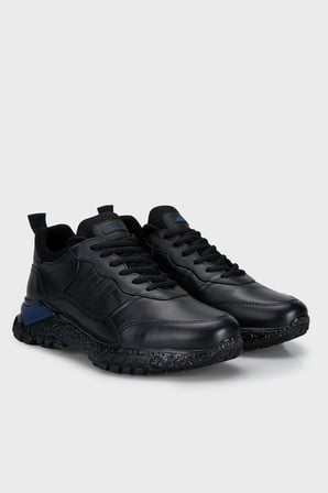 Marcomen Deri Sneaker Ayakkabı Erkek AYAKKABI 15223355S1 SİYAH