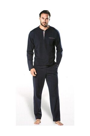 5265 Penye Uzun Kol 4 Mevsimlik Çeyiz  Pijama Takımı