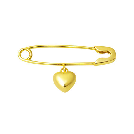 Kalpli Altın Çocuk İğnesi