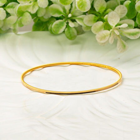 Ajda 22 Ayar Tel Altın Bilezik (3 *7 gr) 21 Gr.