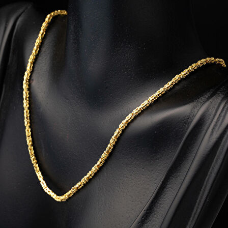 Kral Zincir 14 Ayar Altın 60 cm.