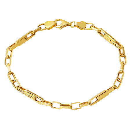 Versace Halkalı 14 Ayar Altın Bileklik