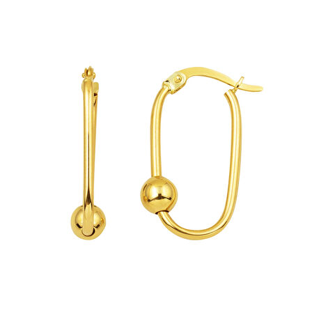 Toplu Halka Altın Küpe 14 Ayar