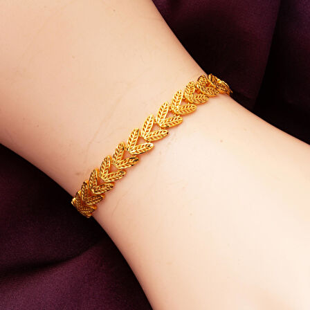 Başak Tasarımlı 22 Ayar Kadın Bileklik