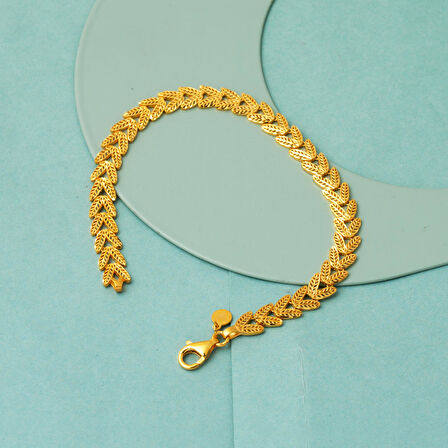 Başak Tasarımlı 22 Ayar Kadın Bileklik