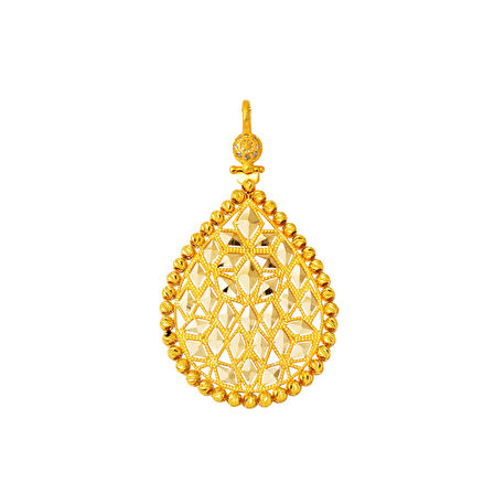 Büyük Boy Damla Model Dorika Kolye Ucu