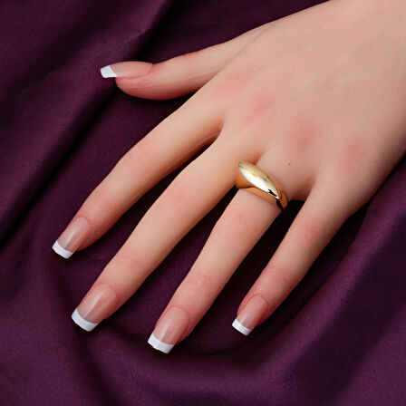 Taşsız 14 Ayar Kadın Altın Yüzük