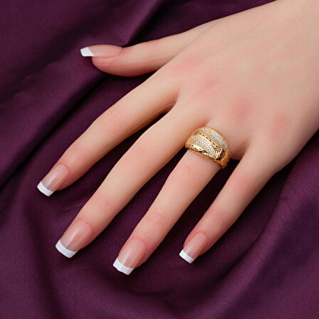 Yaşam Işıltısı 14 Ayar Altın Yüzük