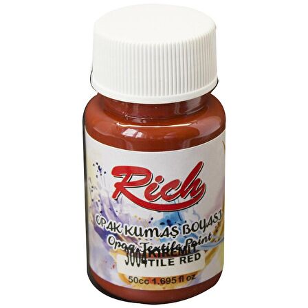 Rıch Akrilik Kumaş Boyası 03464 Kiremit 50 Cc.