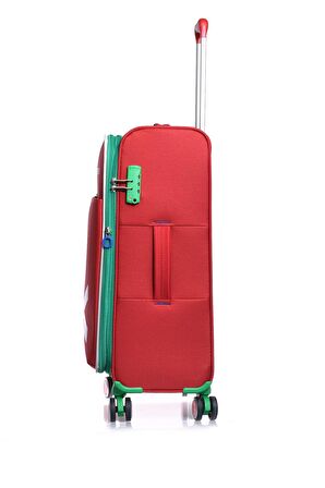United Colors Of Benetton 14BNT2200-Set-KR Kırmızı Unisex 3 Lü Set Bavul