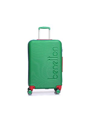 United Colors Of Benetton 14BNT500-Set Yeşil Unisex 3 Lü Set Bavul