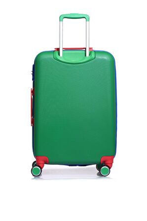 United Colors Of Benetton 14BNT700-Set Yeşil Unisex 3 Lü Set Bavul
