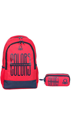 Unıted Colors Of Benetton Unisex Okul Çanta Seti 1305053