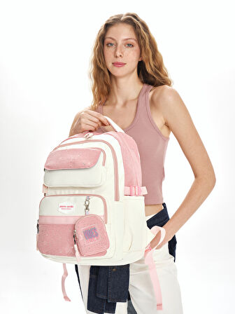 Pierre Cardin Kız Okul Çanta Seti PCSET07PC282400-Pembe