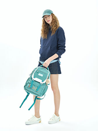 Pierre Cardin Unisex Okul Çanta Seti PCSET07PC1111802-Yeşil