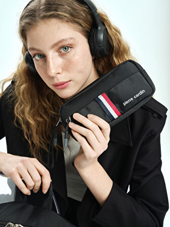 Pierre Cardin Unisex Okul Çanta Seti PCSET07PC18001201-Siyah