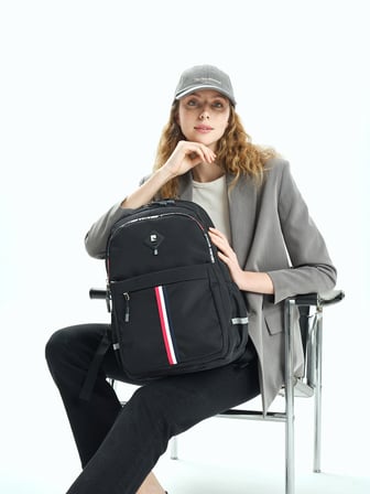 Pierre Cardin Unisex Okul Çanta Seti PCSET07PCT18001102-Siyah