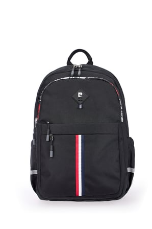Pierre Cardin Unisex Okul Çanta Seti PCSET07PCT18001102-Siyah