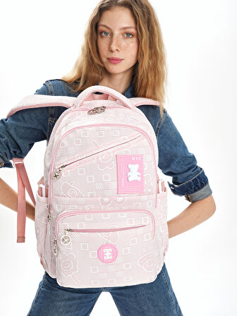 Pierre Cardin Kız Okul Çanta Seti PCSET07PC1773501-Pembe