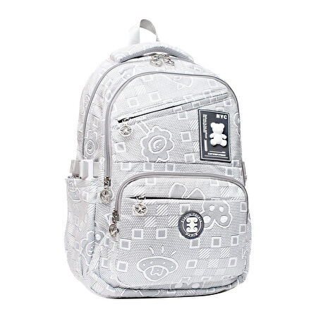 Pierre Cardin Okul Çanta Seti PCSET07PC1773501-Gri