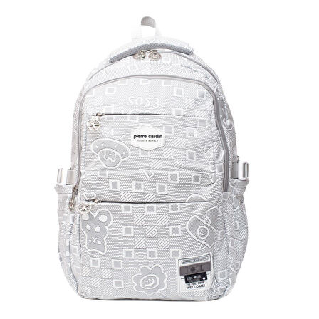 Pierre Cardin Okul Çanta Seti PCSET07PC1773601-Gri