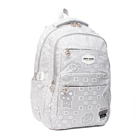 Pierre Cardin Okul Çanta Seti PCSET07PC1773601-Gri