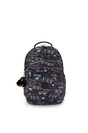 Kipling Erkek Çocuk Okul Çantası 2'li Set ( Çanta Ve Kalemlik ) KPSETKPKI581664