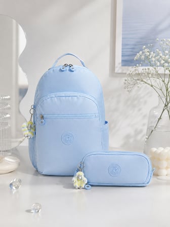 Kipling Kız Çocuk Okul Çantası 2'li Set ( Çanta Ve Kalemlik ) KPSETKPKI713502
