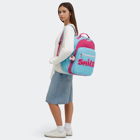 Kipling Kız Çocuk Okul Çantası 2'li Set ( Çanta Ve Kalemlik ) KPSETKPKI665806