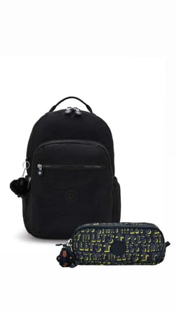 Kipling Unisex Okul Çantası 2'li Set ( Çanta Ve Kalemlik ) KPSETKPKI296960