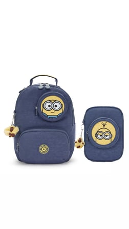 Kipling Erkek Çocuk Anaokul Çantası 2'li Set ( Çanta Ve Kalemlik ) KPSETKPKI875326
