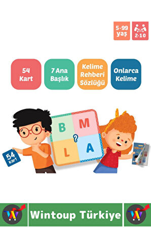 Yeni Nesil Çocuk Genç Yetişkin Dil Bilgisi Hafıza Gelişim Öğretici Eğlenceli Oyun İSİM ŞEHİR 54 Kart