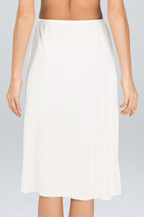 Kom Kadın Siyah Düz Jüpon JP0056101SiYA