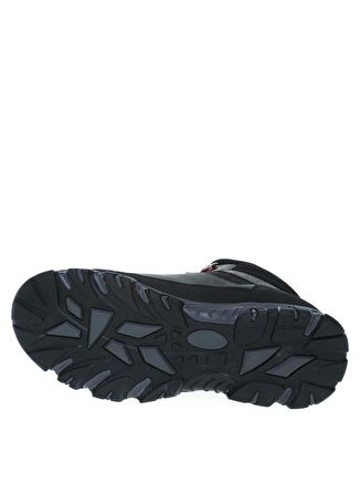 Vaneda 1167 Bağcıklı Su Geçirmez Erkek Gri Deri - Nubuk Outdoor Dizaltı Kar Botu 