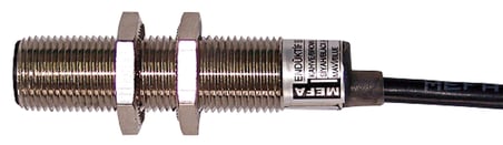 MEFA Manyetik Sensör M12 / 20mm 24v..220v Ac/Dc NO 2 Kablolu 500mA (Çap:12mm Uzunluk:50mm Algılama:20mm)