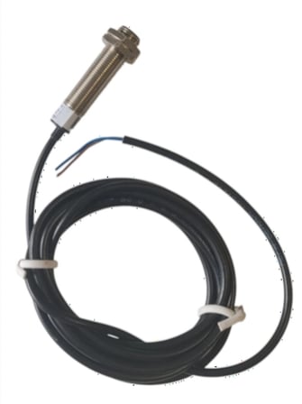 MEFA Manyetik Sensör M12 / 20mm 24v..220v Ac/Dc NO 2 Kablolu 500mA (Çap:12mm Uzunluk:50mm Algılama:20mm)