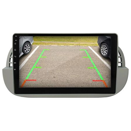 Fiat 500 Multimedya Sistemi Beyaz Çerçeve (2008-2014) CRV-4652XDW