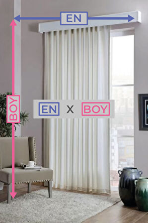 Saten Güneşlik Perde Kırık Beyaz - Ekru