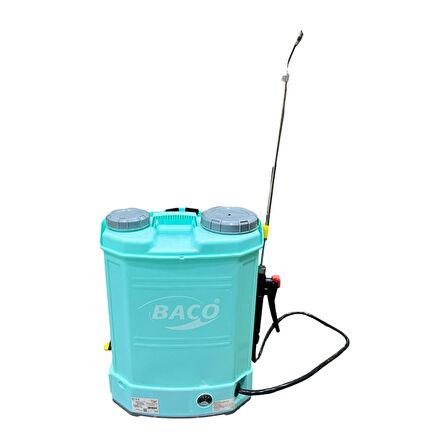 Baco BC 16S 16lt 6kg 12V 8Ah Sırt Tipi Akülü İlaçlama Makinesi