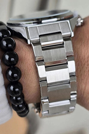 Ferrucci Sarı Kadran Silver Fonksiyonları Aktif Erkek Kol Saati+Bileklik