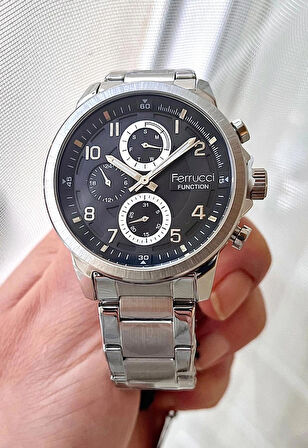 Ferrucci Fonksiyonları Aktif Çelik Kordon Trend Model Erkek Kol Saati