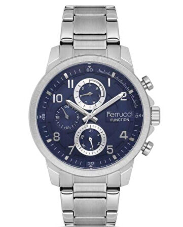 Ferrucci Fonksiyonları Aktif Çelik Kordon Trend Model Erkek Kol Saati