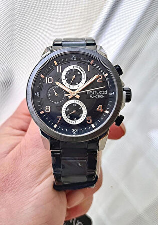 Ferrucci Fonksiyonları Aktif Çelik Kordon Trend Model Erkek Kol Saati