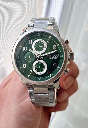 Ferrucci Fonksiyonları Aktif Çelik Kordon Trend Model Erkek Kol Saati