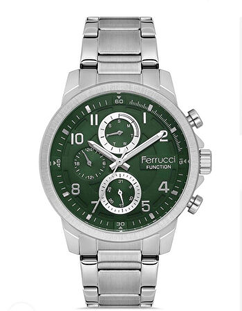 Ferrucci Fonksiyonları Aktif Çelik Kordon Trend Model Erkek Kol Saati
